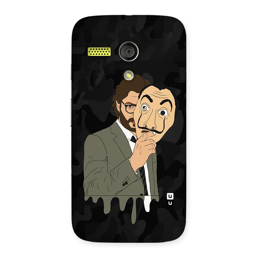 Professor Art Camouflage Back Case for Moto G