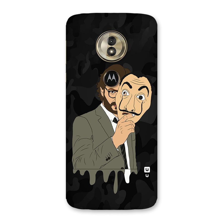 Professor Art Camouflage Back Case for Moto G6 Play