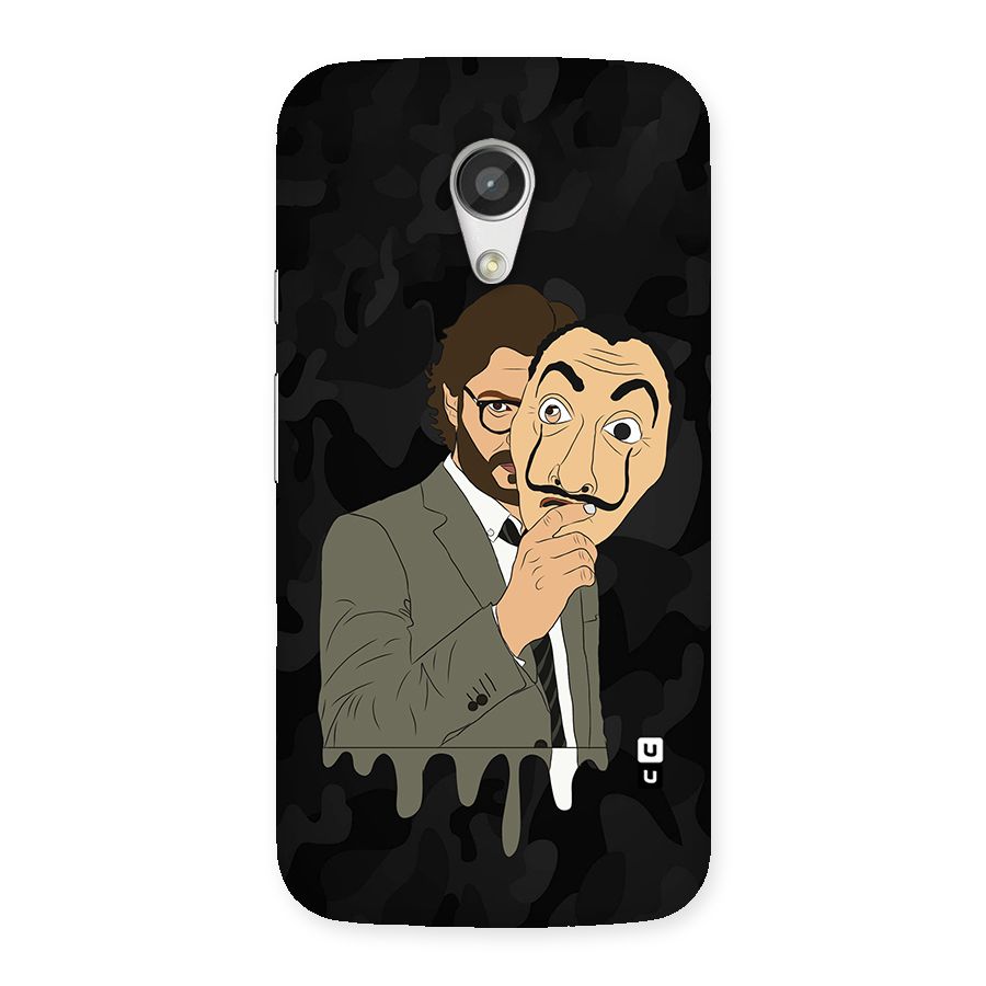 Professor Art Camouflage Back Case for Moto G 2nd Gen
