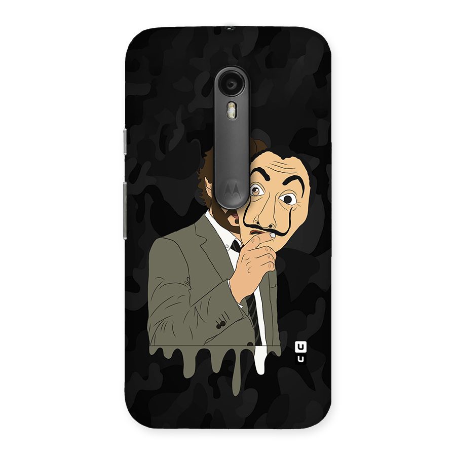 Professor Art Camouflage Back Case for Moto G Turbo