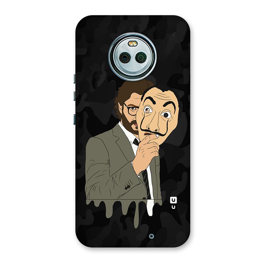 Professor Art Camouflage Back Case for Moto X4