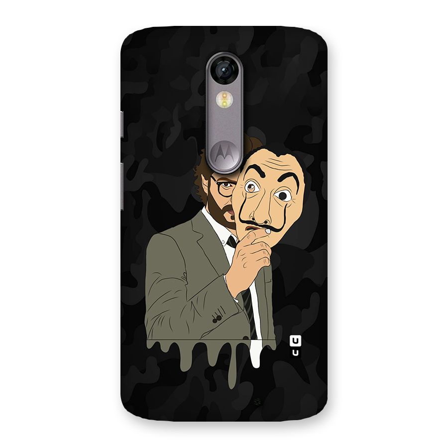 Professor Art Camouflage Back Case for Moto X Force