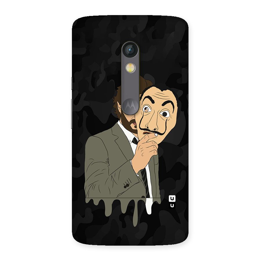 Professor Art Camouflage Back Case for Moto X Play