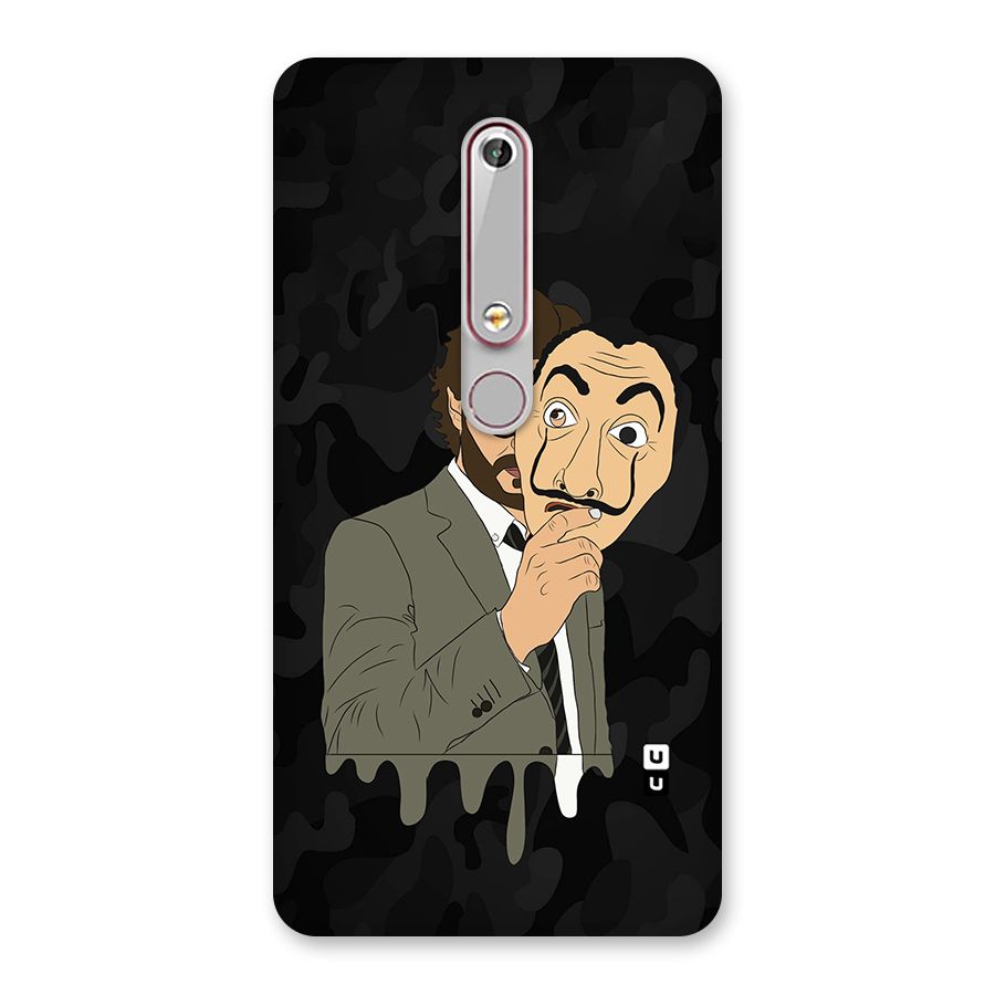 Professor Art Camouflage Back Case for Nokia 6.1