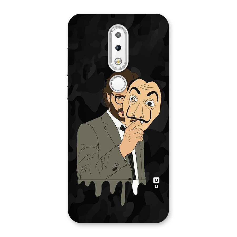 Professor Art Camouflage Back Case for Nokia 6.1 Plus