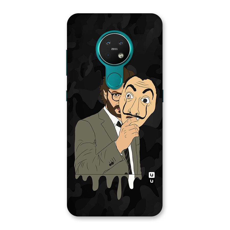 Professor Art Camouflage Back Case for Nokia 7.2
