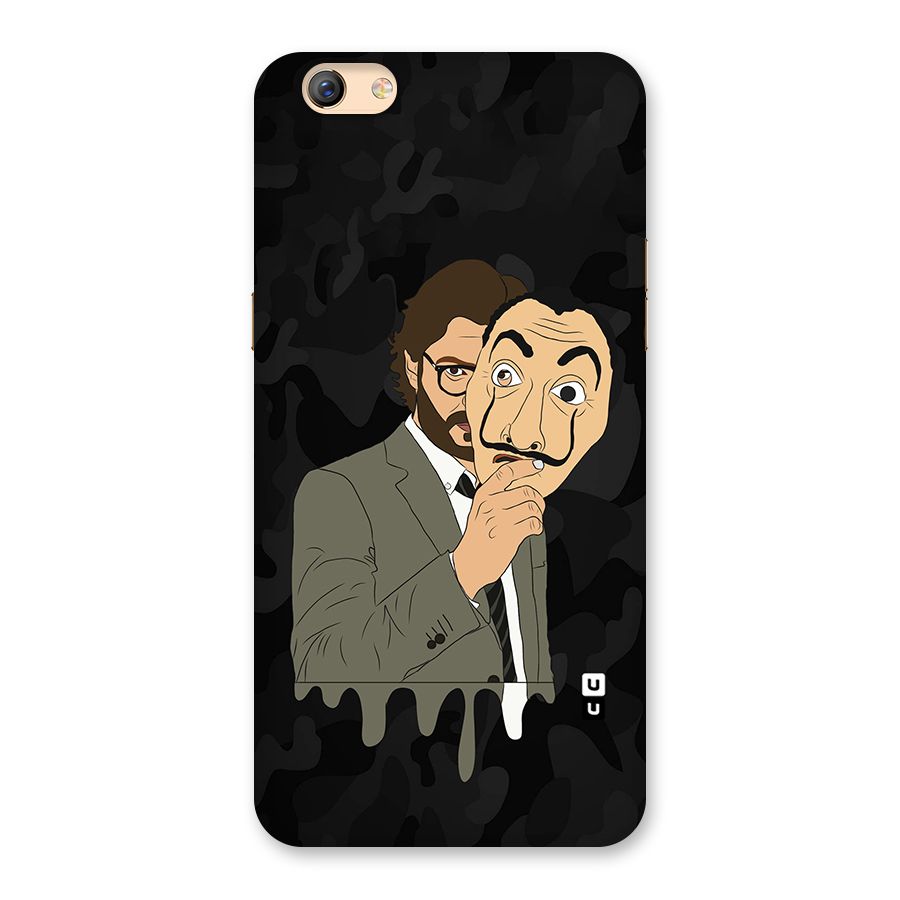 Professor Art Camouflage Back Case for Oppo F3 Plus