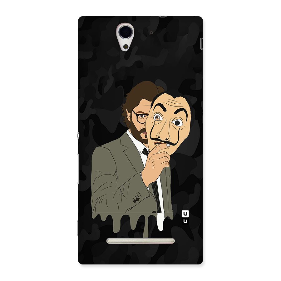 Professor Art Camouflage Back Case for Sony Xperia C3