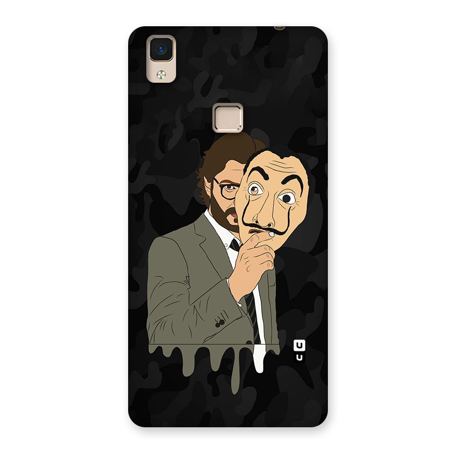 Professor Art Camouflage Back Case for V3 Max