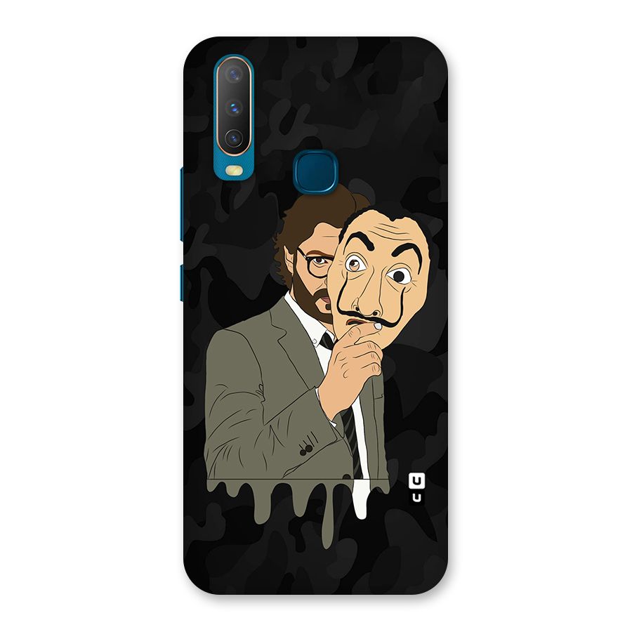 Professor Art Camouflage Back Case for Vivo Y15