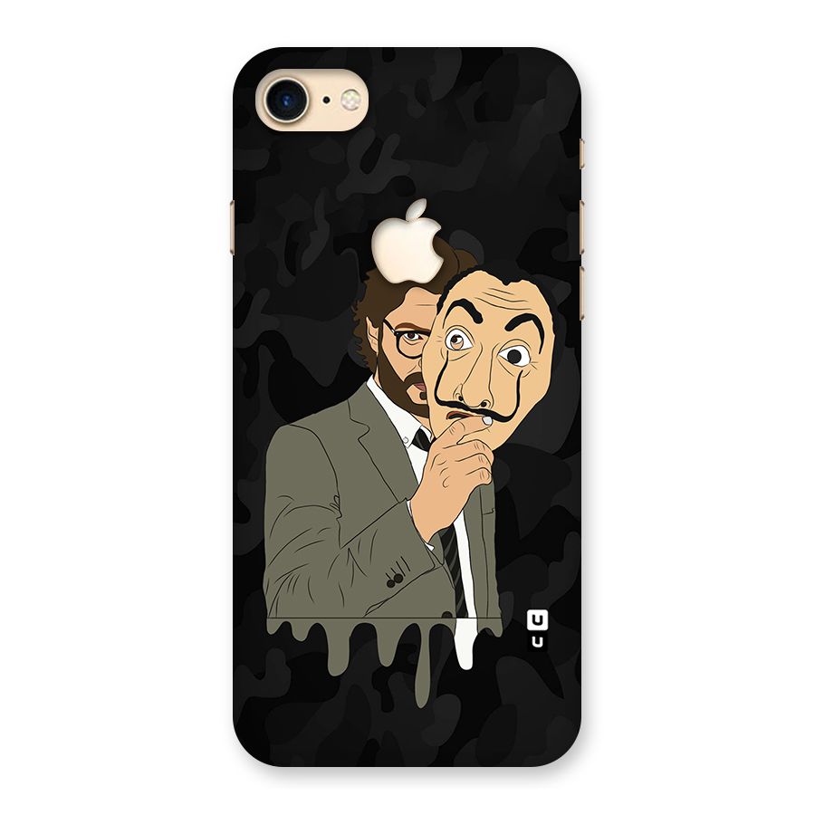 Professor Art Camouflage Back Case for iPhone 7 Apple Cut