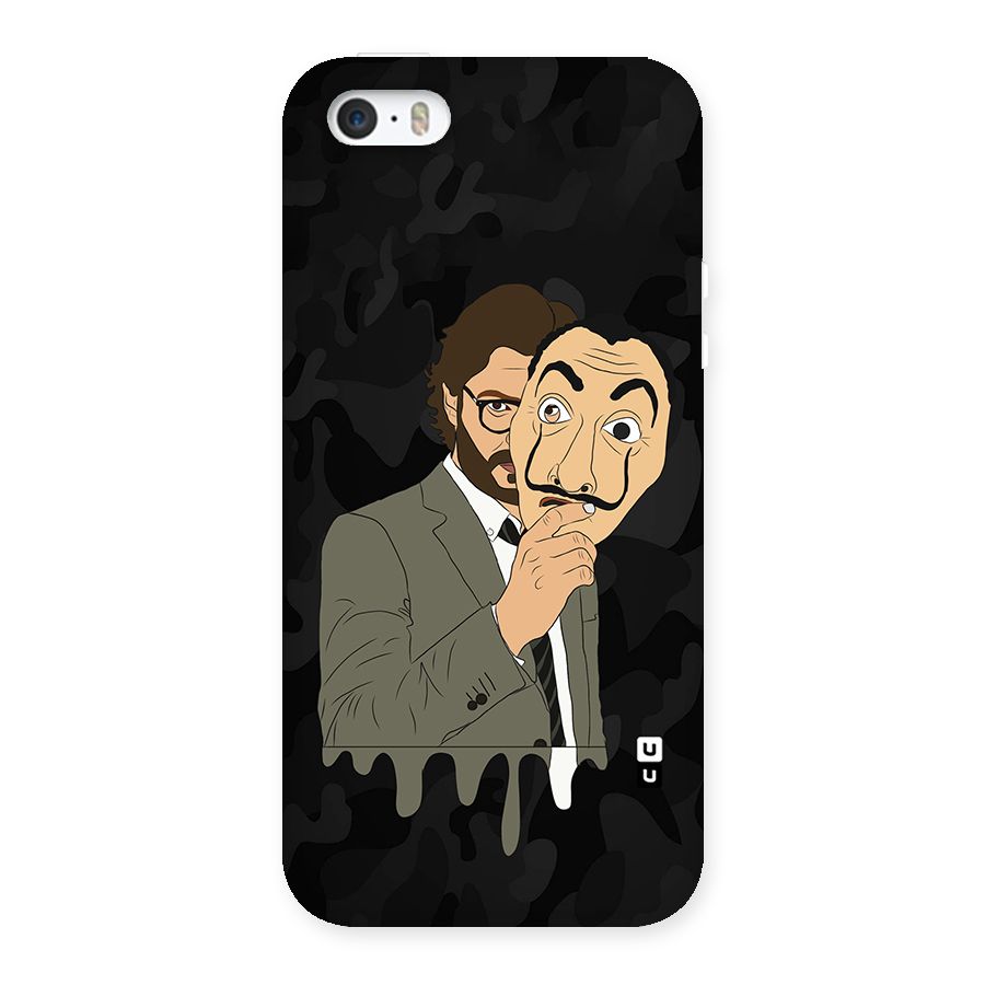 Professor Art Camouflage Back Case for iPhone SE