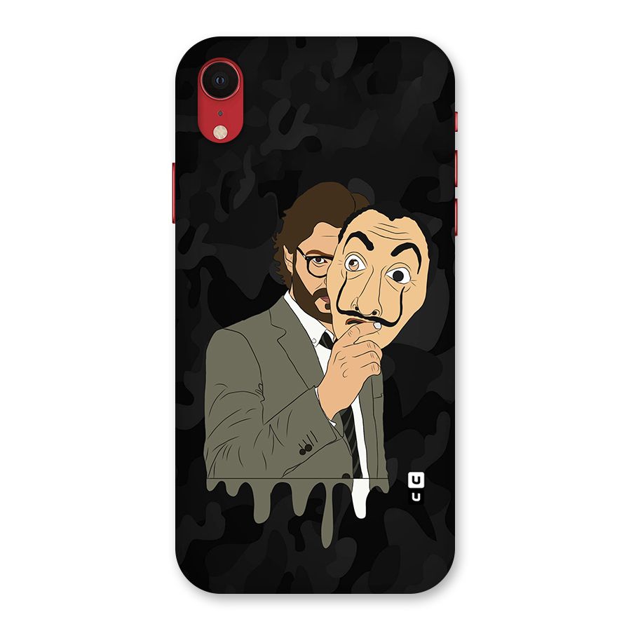 Professor Art Camouflage Back Case for iPhone XR
