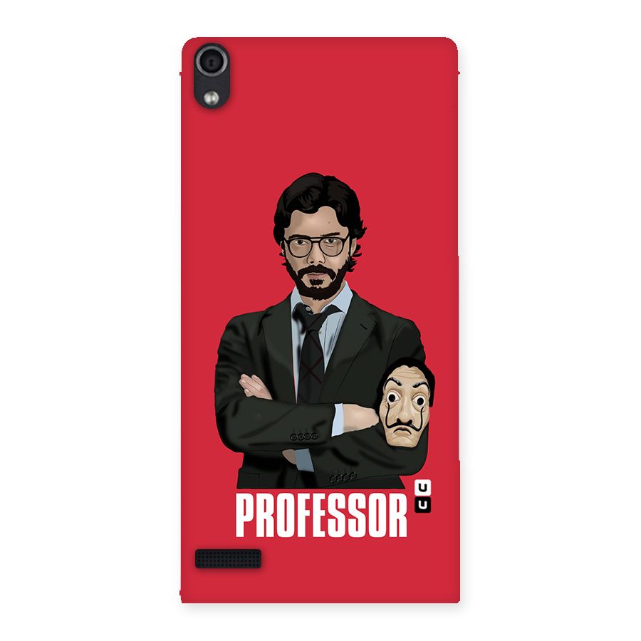 Professor Art Illustration Back Case for Ascend P6