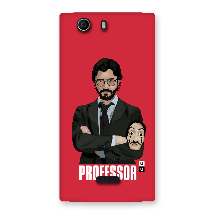 Professor Art Illustration Back Case for Canvas Nitro 2 E311