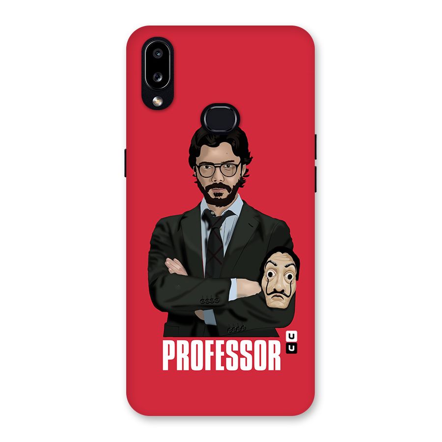 Professor Art Illustration Back Case for Galaxy A10s