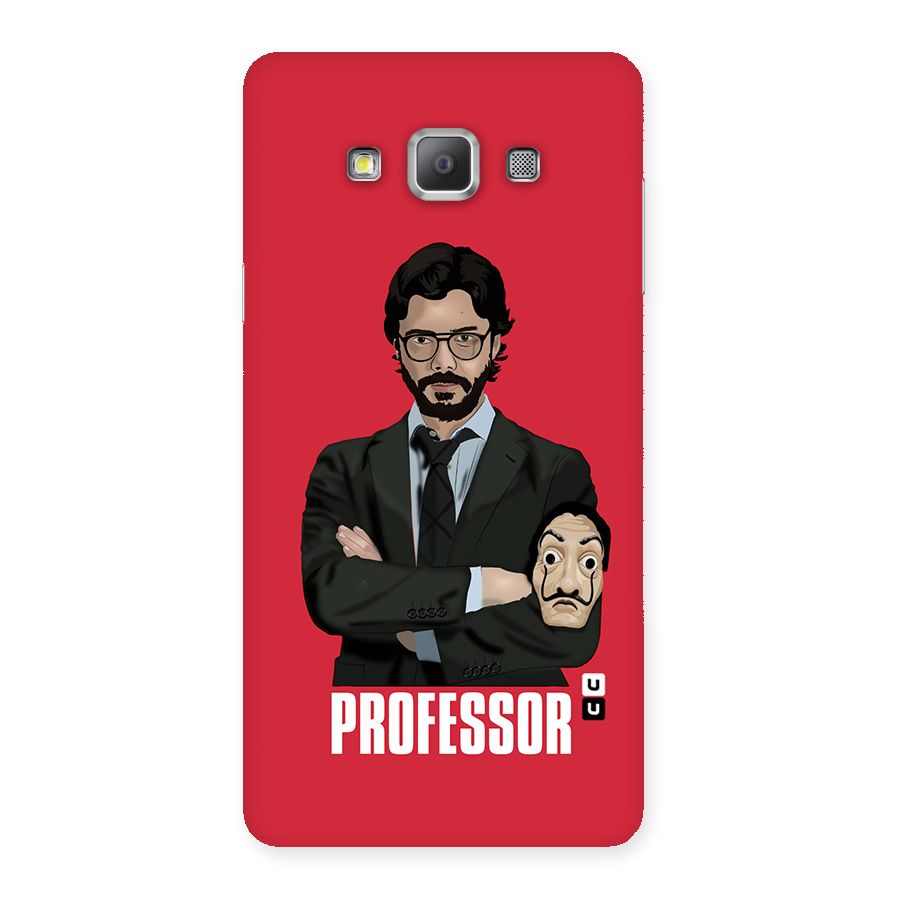 Professor Art Illustration Back Case for Galaxy A7