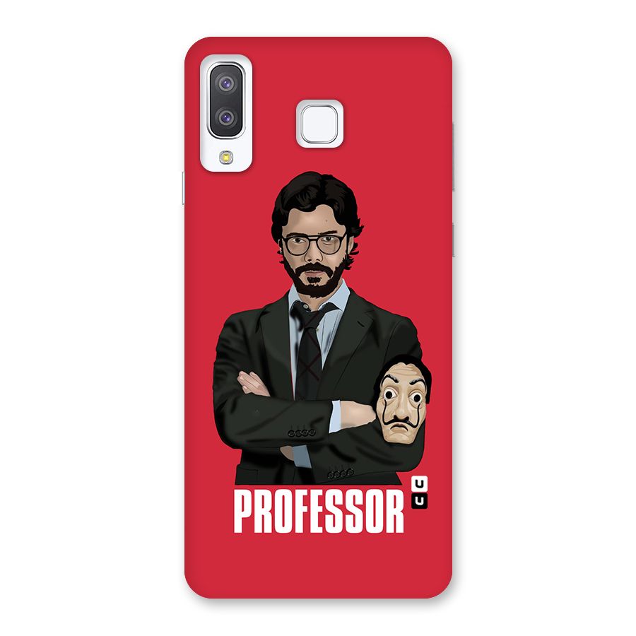 Professor Art Illustration Back Case for Galaxy A8 Star