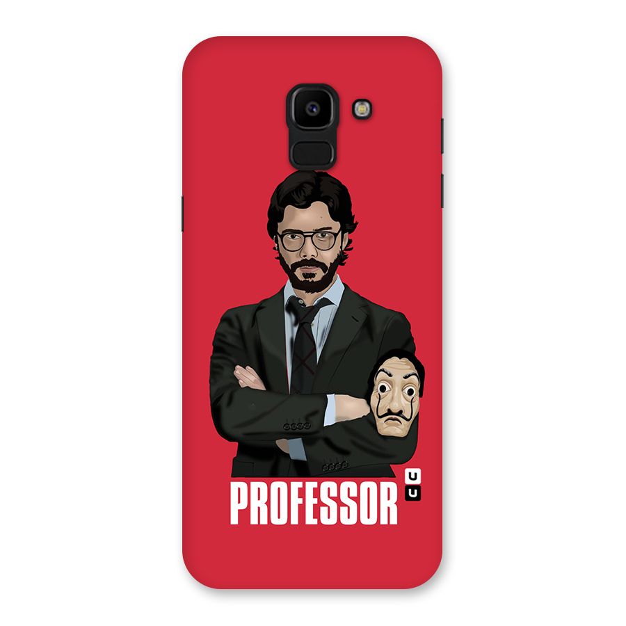 Professor Art Illustration Back Case for Galaxy J6