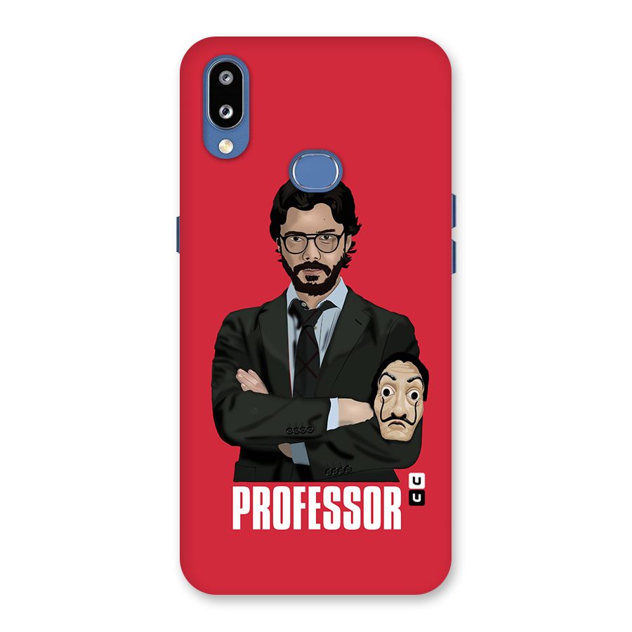 Professor Art Illustration Back Case for Galaxy M01s
