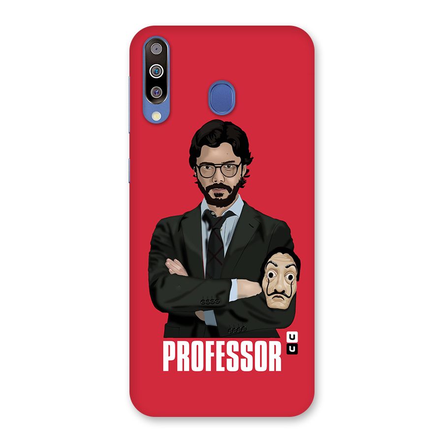 Professor Art Illustration Back Case for Galaxy M30