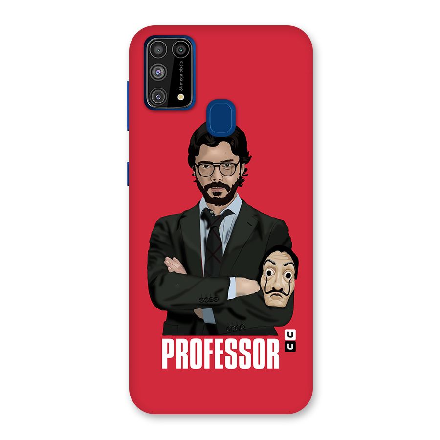 Professor Art Illustration Back Case for Galaxy M31