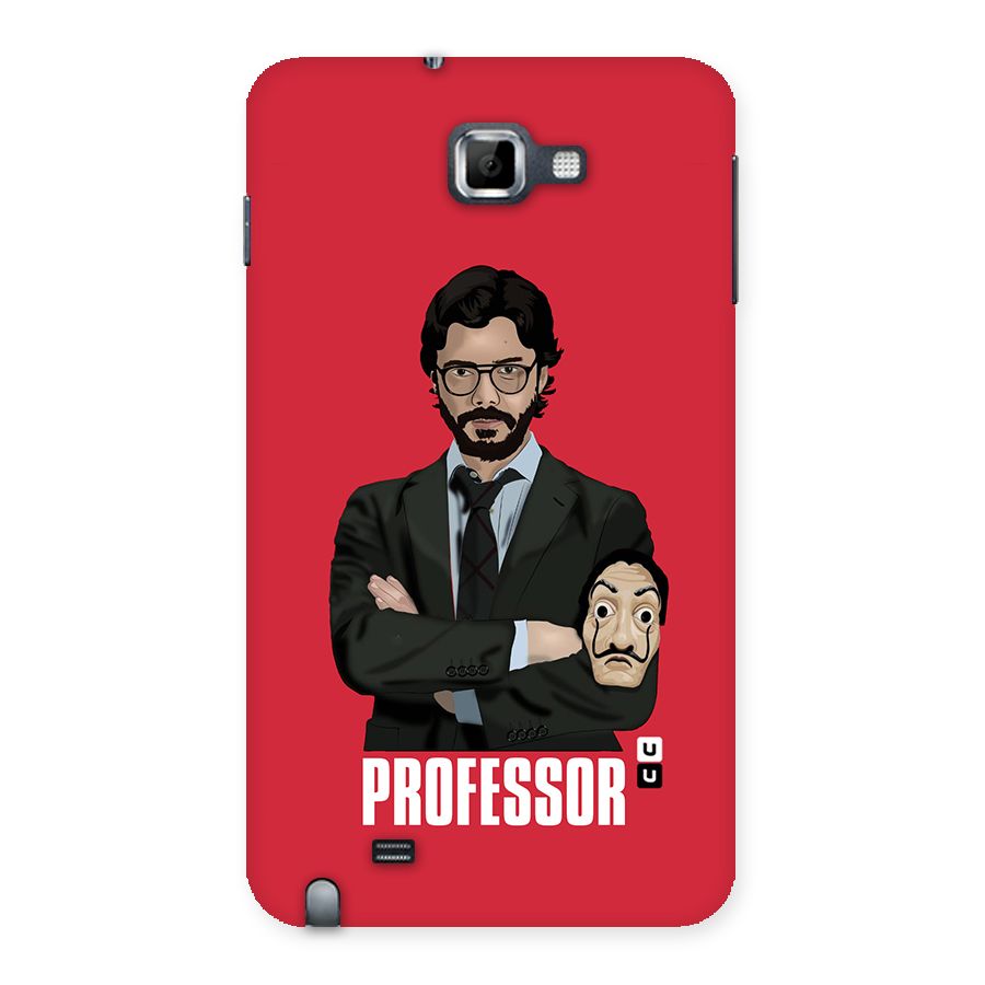 Professor Art Illustration Back Case for Galaxy Note