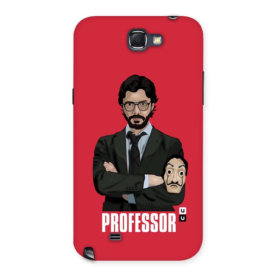 Professor Art Illustration Back Case for Galaxy Note 2