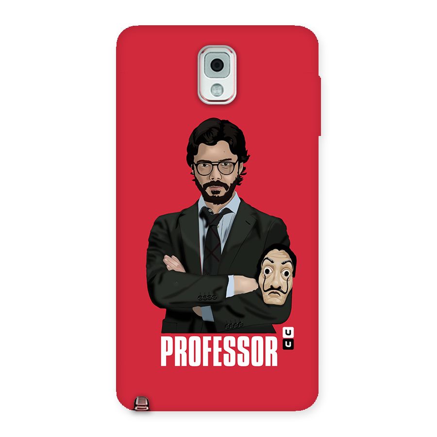 Professor Art Illustration Back Case for Galaxy Note 3