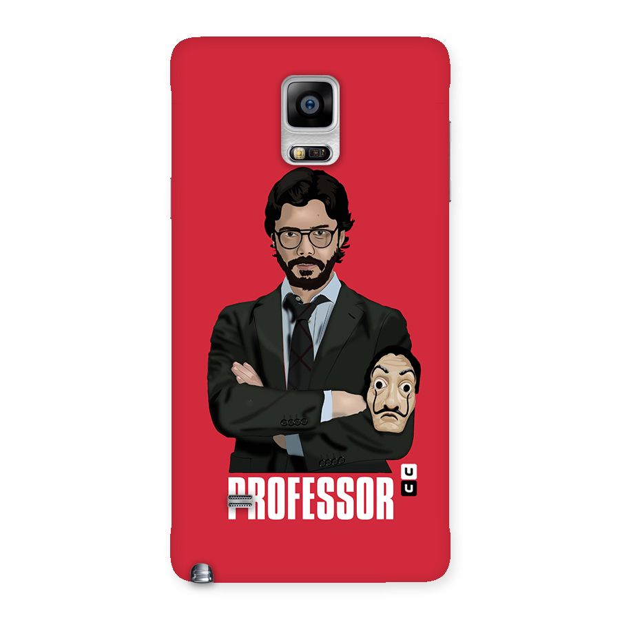 Professor Art Illustration Back Case for Galaxy Note 4