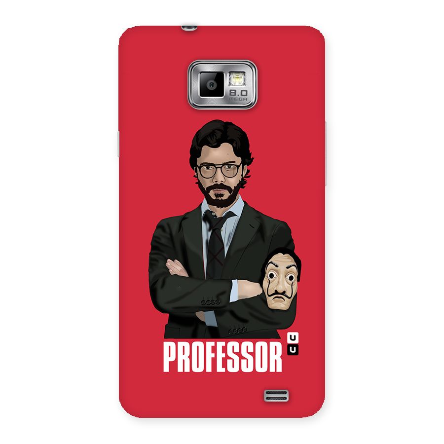 Professor Art Illustration Back Case for Galaxy S2