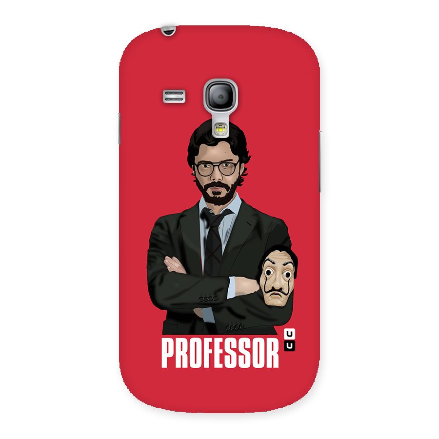 Professor Art Illustration Back Case for Galaxy S3 Mini