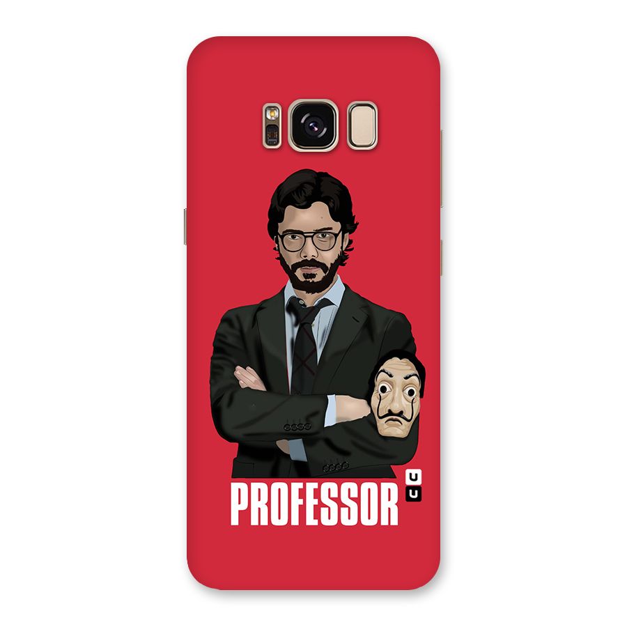 Professor Art Illustration Back Case for Galaxy S8