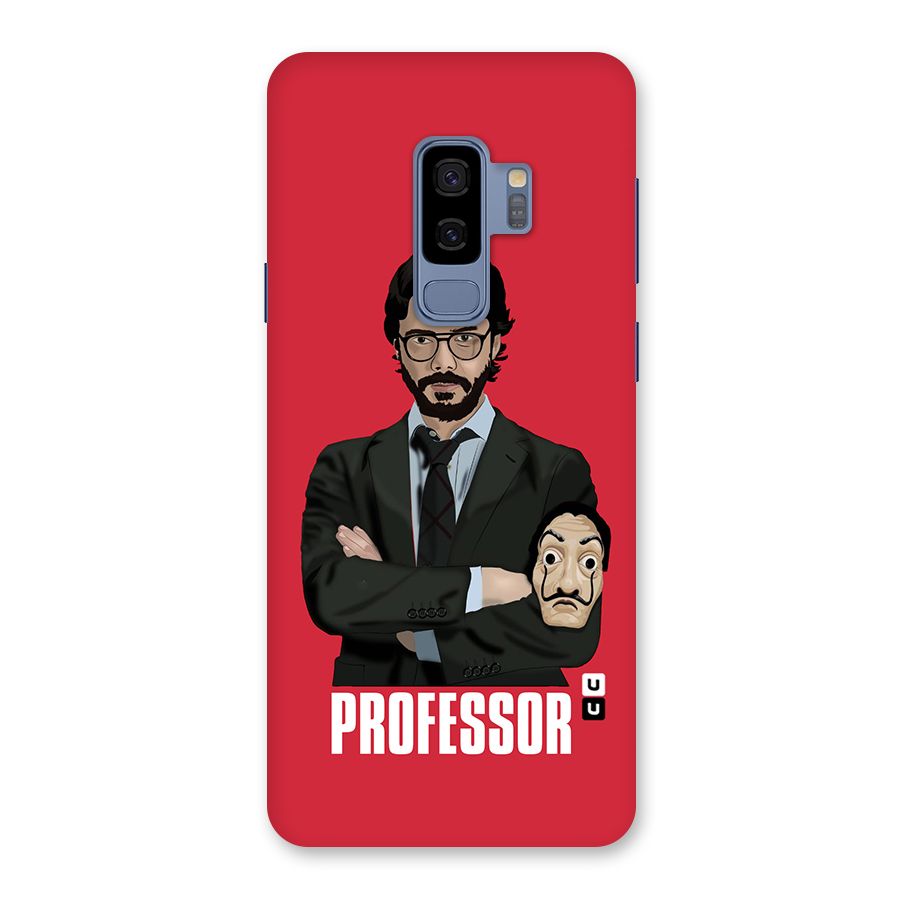 Professor Art Illustration Back Case for Galaxy S9 Plus