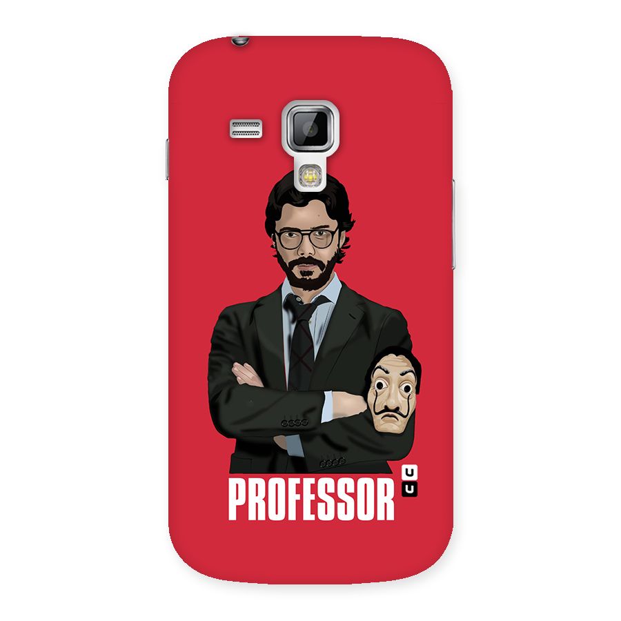 Professor Art Illustration Back Case for Galaxy S Duos