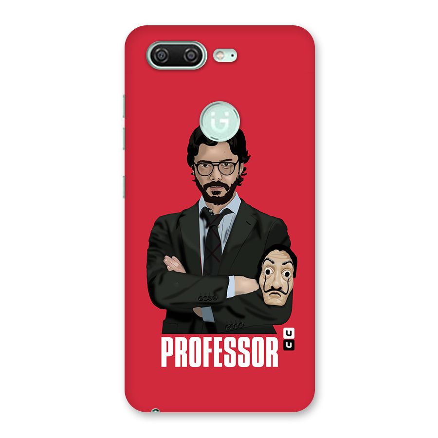 Professor Art Illustration Back Case for Gionee S10