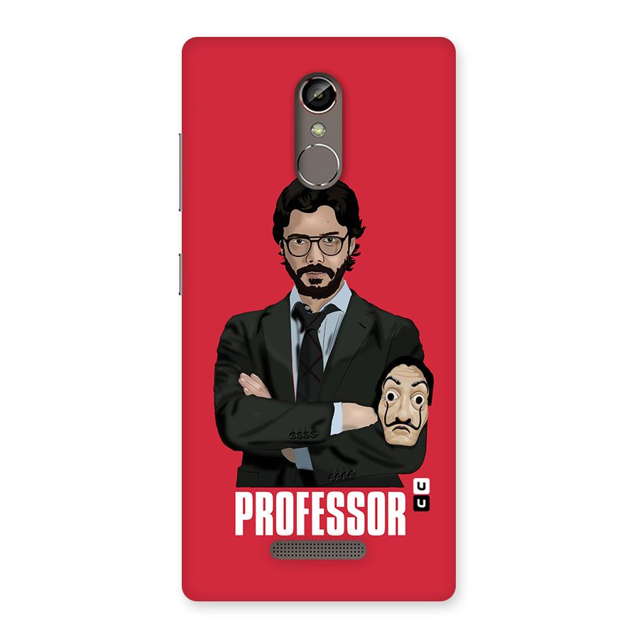 Professor Art Illustration Back Case for Gionee S6s