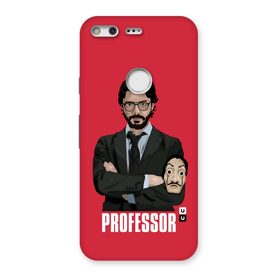 Professor Art Illustration Back Case for Google Pixel