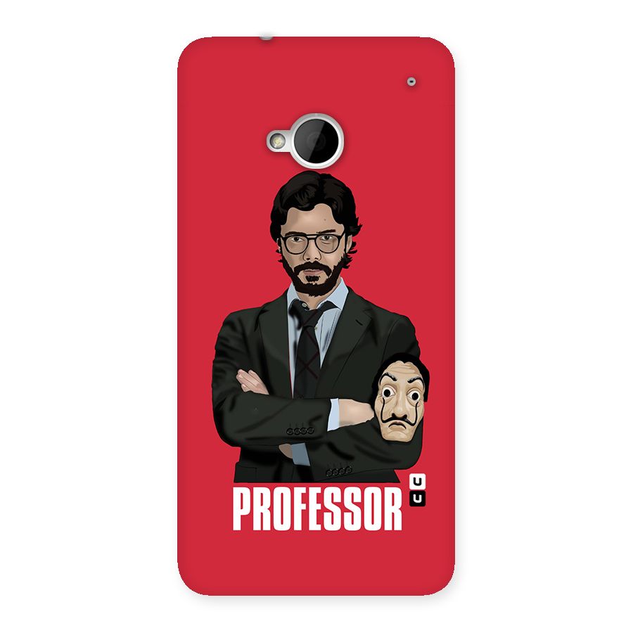 Professor Art Illustration Back Case for HTC One M7