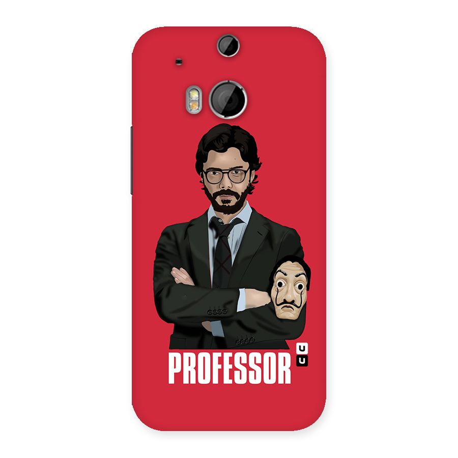Professor Art Illustration Back Case for HTC One M8