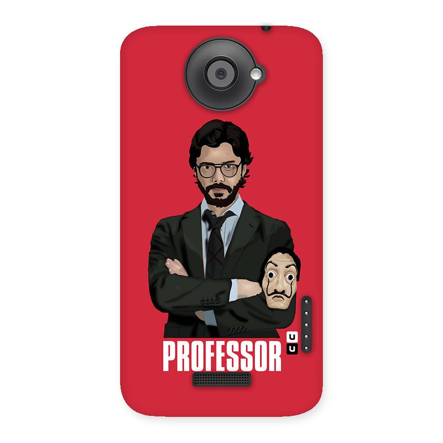 Professor Art Illustration Back Case for HTC One X