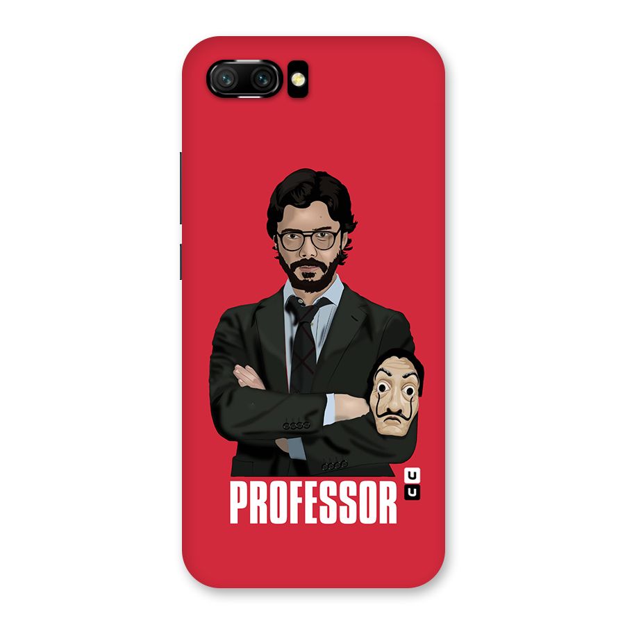 Professor Art Illustration Back Case for Honor 10