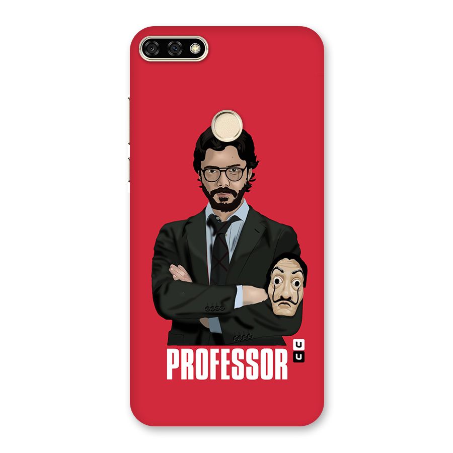 Professor Art Illustration Back Case for Honor 7A