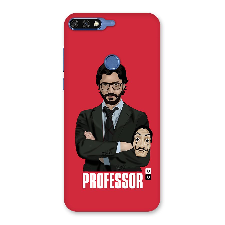 Professor Art Illustration Back Case for Honor 7C