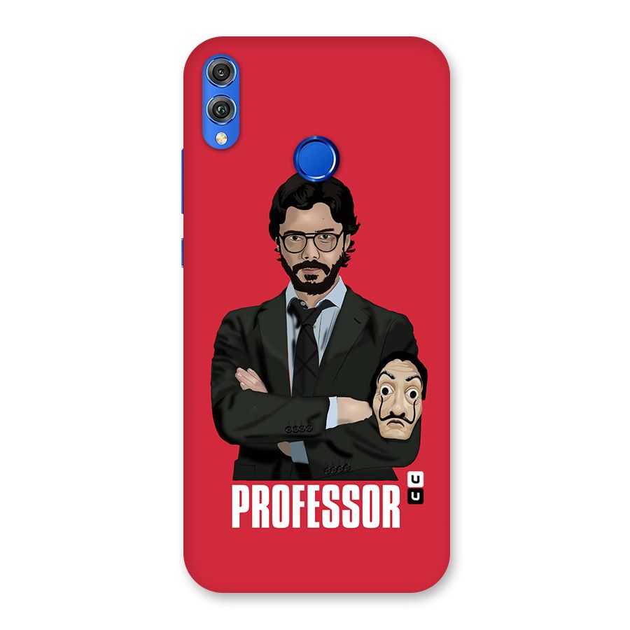 Professor Art Illustration Back Case for Honor 8X
