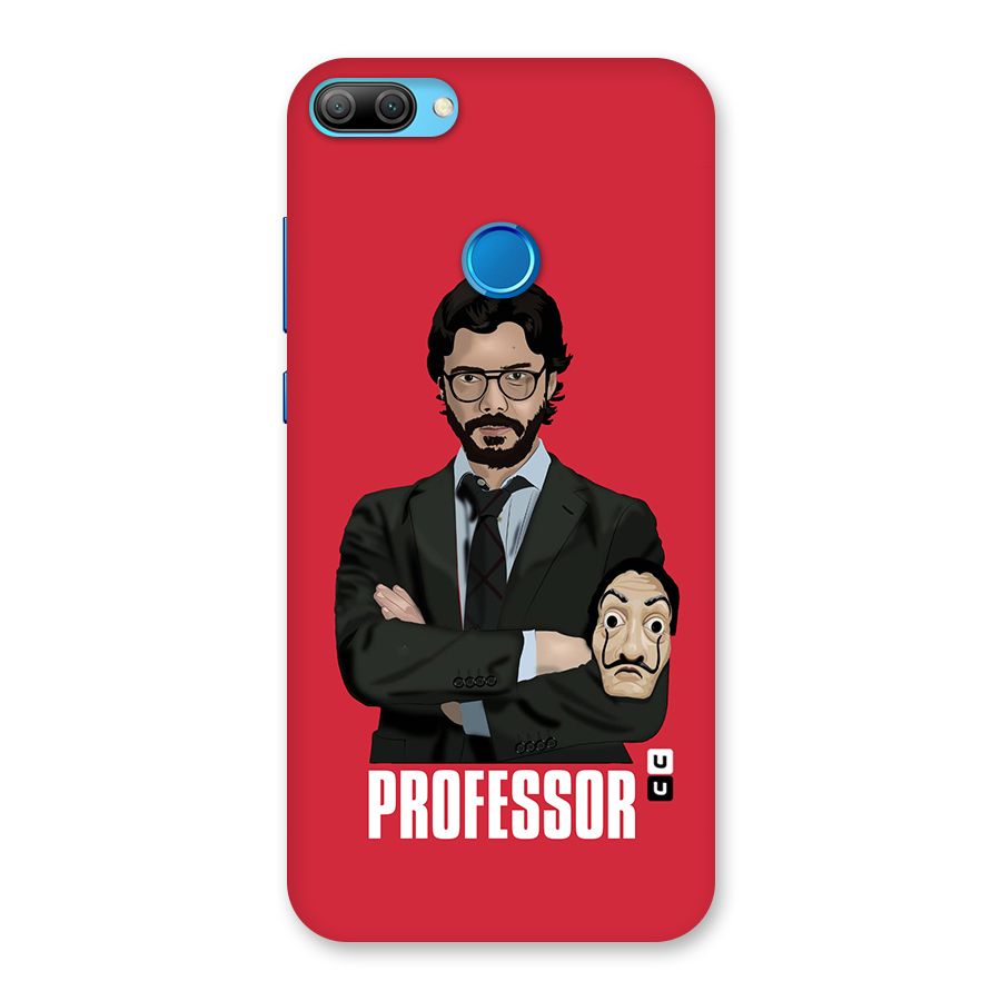 Professor Art Illustration Back Case for Honor 9N