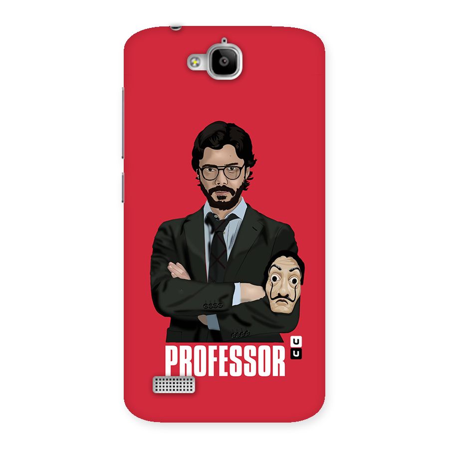 Professor Art Illustration Back Case for Honor Holly
