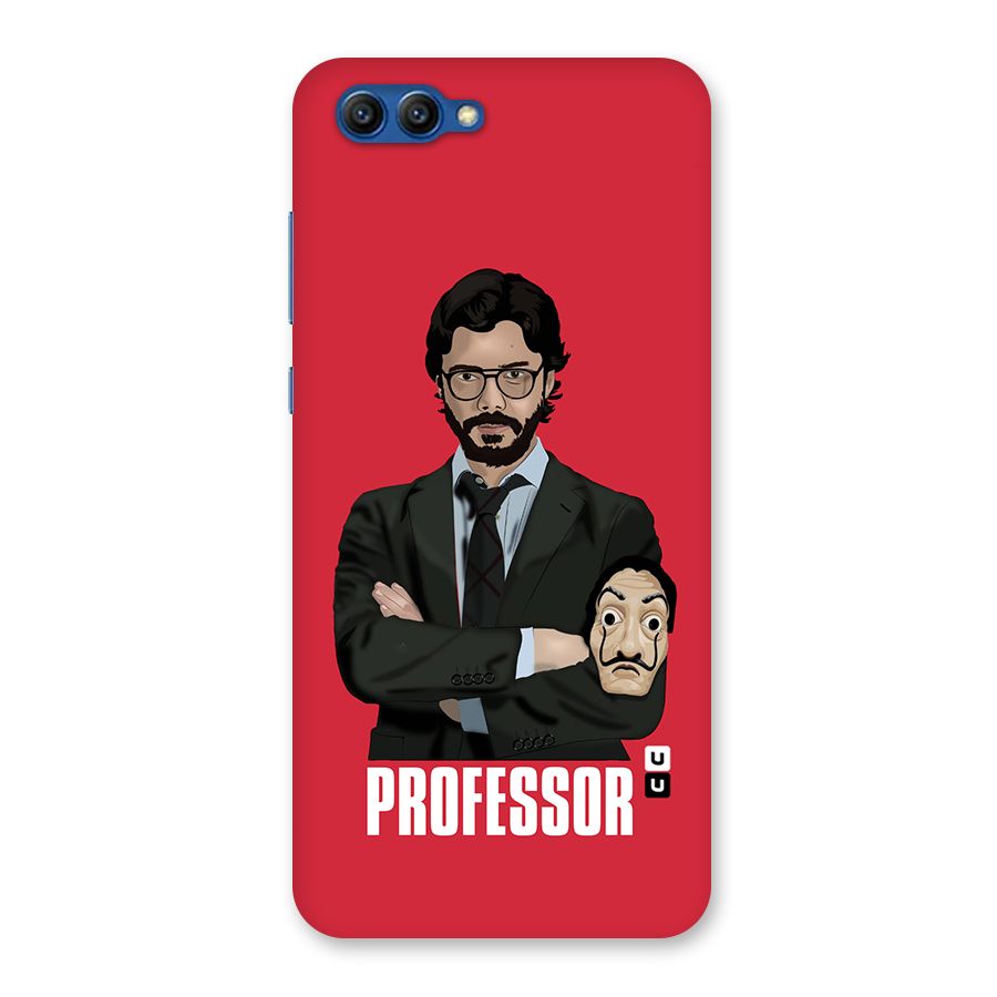 Professor Art Illustration Back Case for Honor View 10