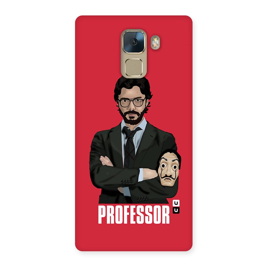 Professor Art Illustration Back Case for Huawei Honor 7