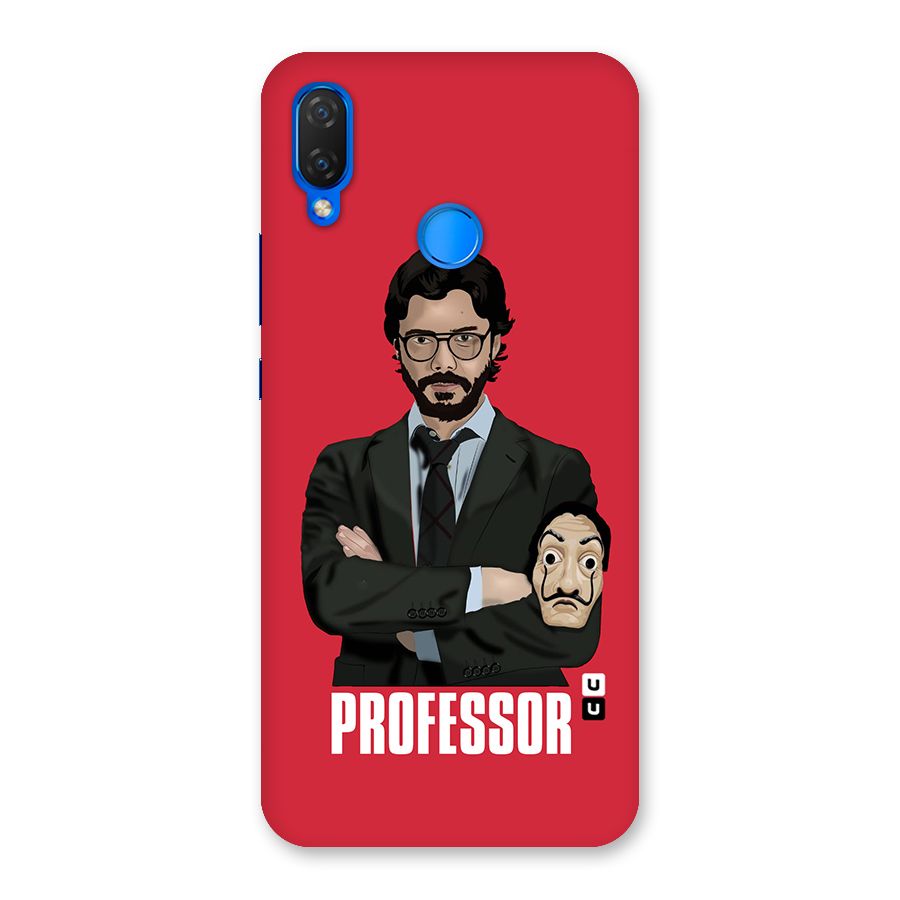 Professor Art Illustration Back Case for Huawei P Smart+